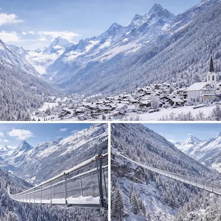 Appartement Family-friendly For 8 Near Zermatt *